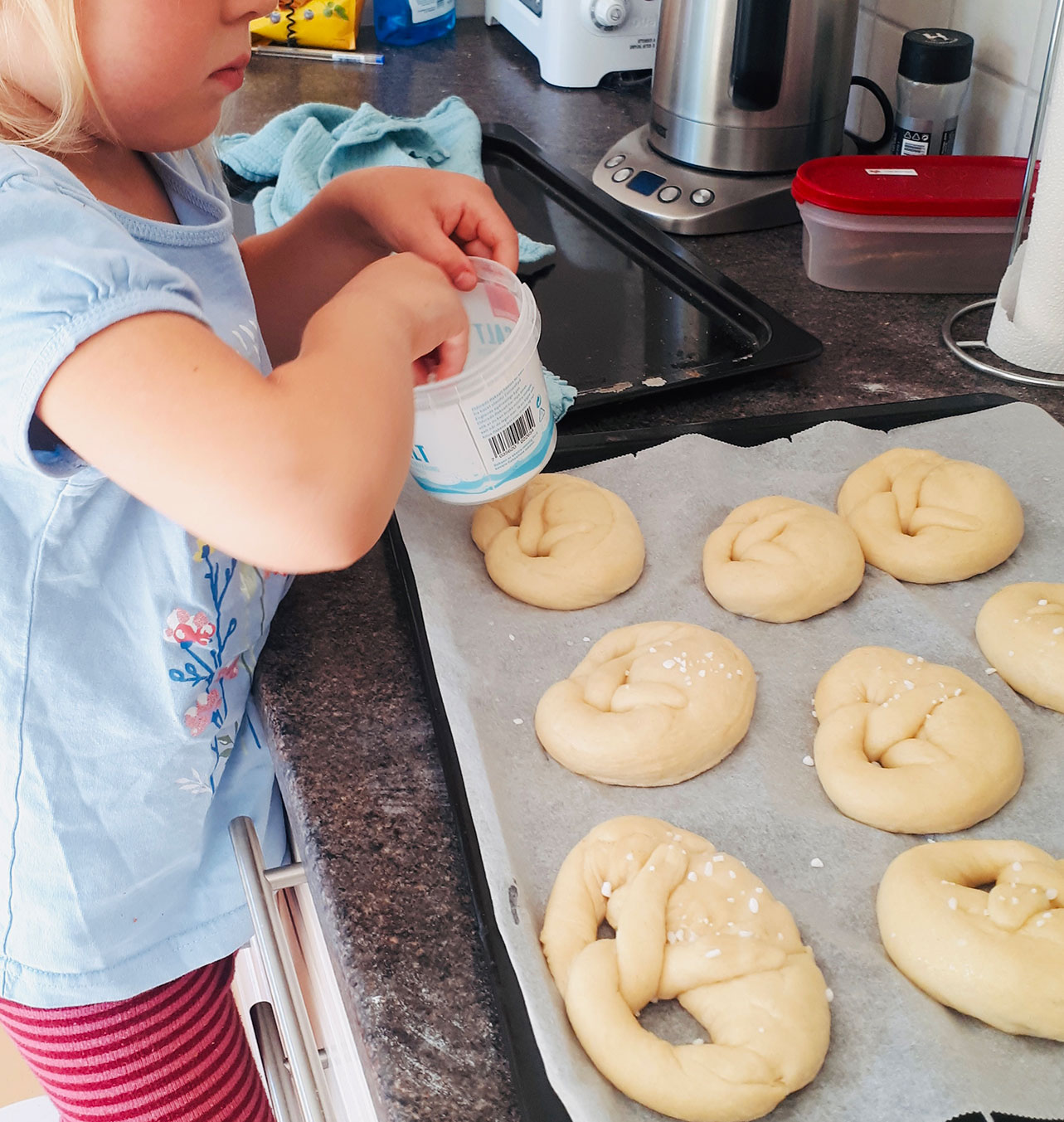 F lager tyske pretzel (Brezel)